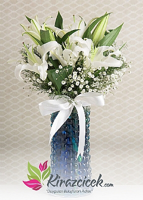 Kristal Vazoda Lilyum Zerafeti